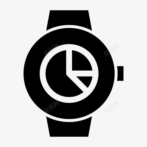 smartwatch饼图业务正图图标svg_新图网 https://ixintu.com smartwatch饼图 业务 报表 正图 统计 趋势