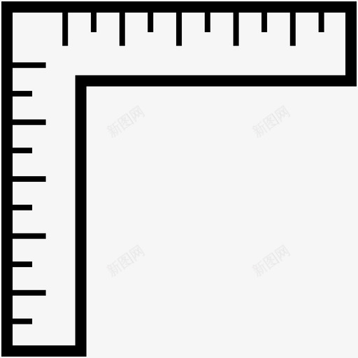 套方十进制尺几何图标svg_新图网 https://ixintu.com 几何 十进制尺 套方 教育线图解 比例尺 测量