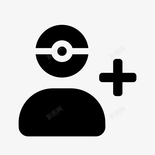 pokemon添加操作用户图标svg_新图网 https://ixintu.com pokemongo pokemon添加 操作 用户