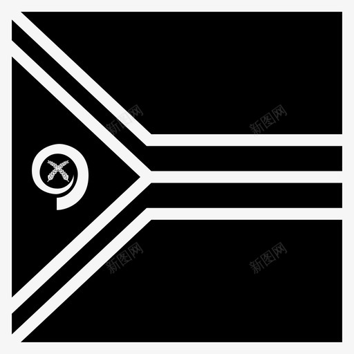 瓦努阿图国家旗帜图标svg_新图网 https://ixintu.com 世界广场旗帜雕文 国家 太平洋 旗帜 瓦努阿图