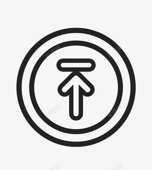 向上箭头方向向导图标svg_新图网 https://ixintu.com 上载 发送 向上箭头 向导 指向 方向