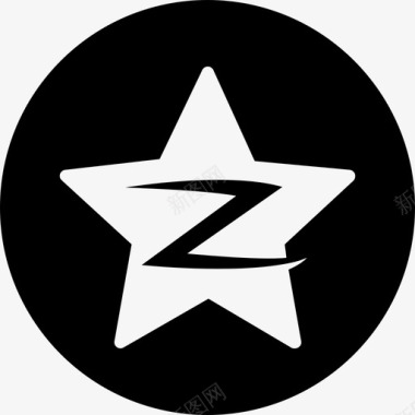 Qzone徽标社交社交图标圆形图标