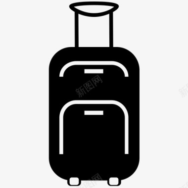 采购产品旅行袋旅行袋机场图标图标