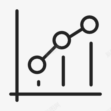 点图分析图表图标图标