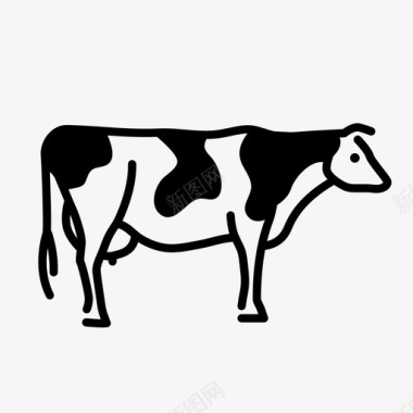 奶牛动物农场图标图标