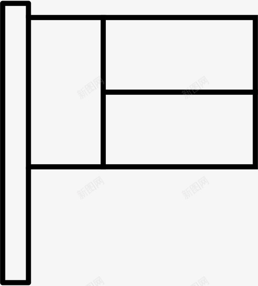 贝宁语非洲语国家图标svg_新图网 https://ixintu.com 世界国旗轮廓 国家 国旗 贝宁语 非洲语