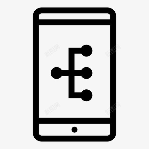 智能手机工作流层次结构链接图标svg_新图网 https://ixintu.com 关系 层次结构 工作流 方案 智能手机工作流 流程 链接