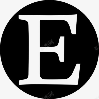 Etsy标志社交社交图标圆形图标
