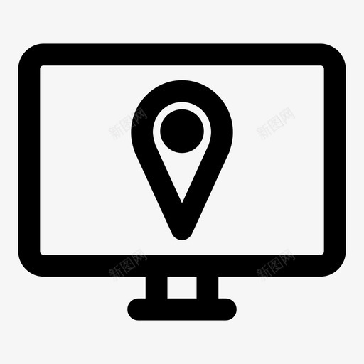 地图标识监视器计算机计算机显示器svg_新图网 https://ixintu.com imac 地图标识监视器 屏幕 监视器屏幕 计算机 计算机显示器 通知