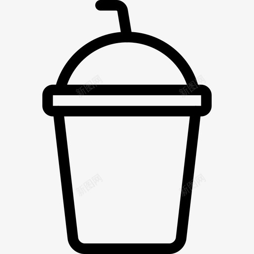 一次性杯子饮料果汁图标svg_新图网 https://ixintu.com dottie 一次性杯子 果汁 水 纸张 饮料