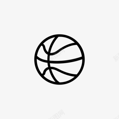 篮球圆圈运动图标图标