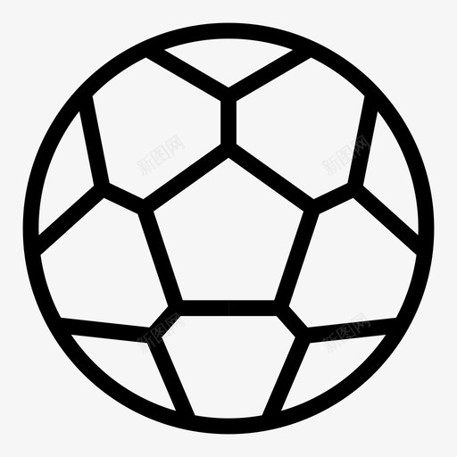 足球学校体育图标svg_新图网 https://ixintu.com 体育 学校 足球