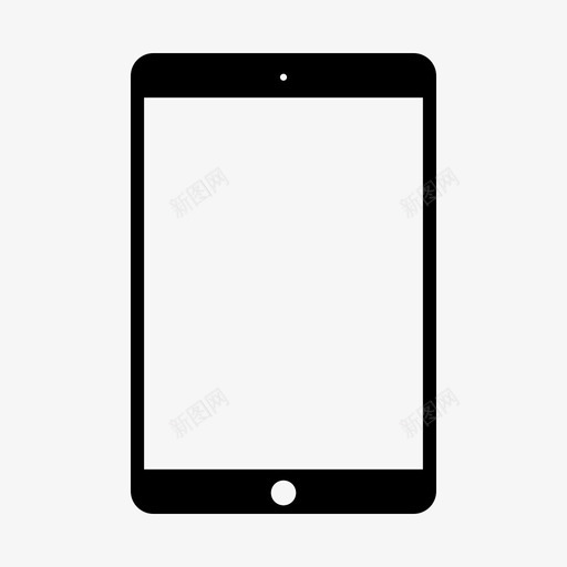 平板电脑苹果电子设备图标svg_新图网 https://ixintu.com iphone pc 平板电脑 电子设备 苹果