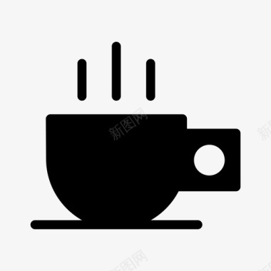 浓缩咖啡杯咖啡咖啡杯图标图标