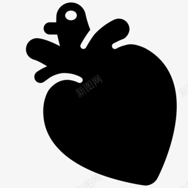 心脏器官生物学血泵图标图标
