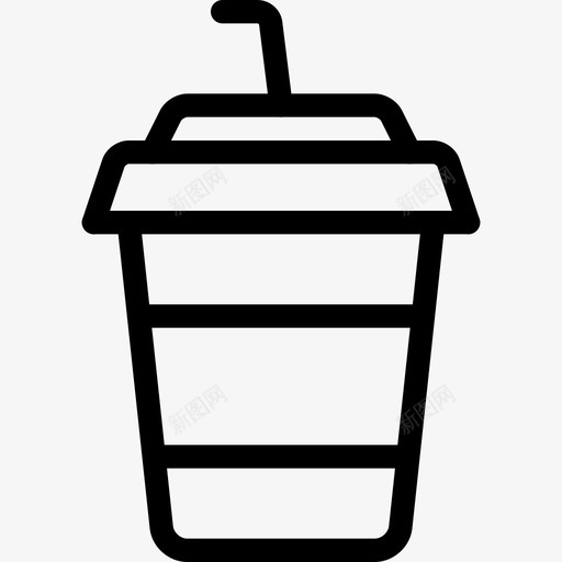 一次性杯子饮料果汁图标svg_新图网 https://ixintu.com dottie 一次性杯子 果汁 水 纸张 饮料
