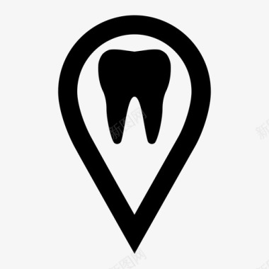 牙医诊所牙科图标图标