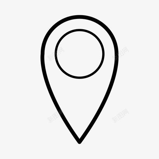 定位销地图标记地图销svg_新图网 https://ixintu.com 地图 地图标记 地图销 地点 定位销