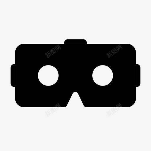 vr耳机纸板oculus图标svg_新图网 https://ixintu.com oculus vr耳机 纸板 虚拟现实