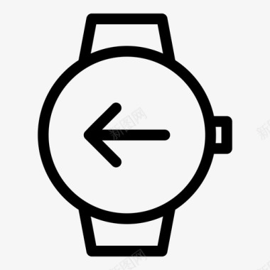smartwatch上一个applesmartwatch时钟图标图标