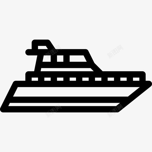 游艇物流机械图标svg_新图网 https://ixintu.com 机械 游艇 物流 运输 运输概述2