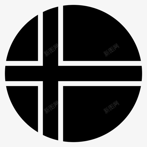 丹麦国家欧洲图标svg_新图网 https://ixintu.com 世界圆形旗帜字形 丹麦 国家 国旗 欧洲