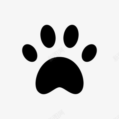 爪子动物宠物图标图标
