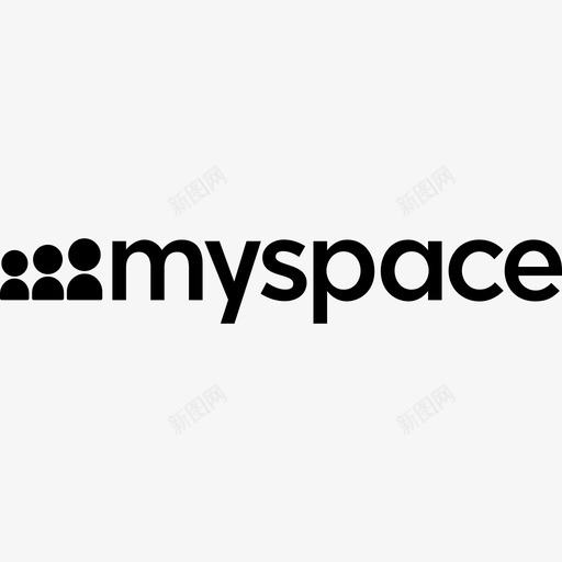 Myspace标识社交社交图标svg_新图网 https://ixintu.com Myspace标识 社交 社交图标