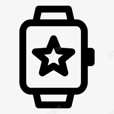 smartwatch收藏夹applesmartwatch时钟图标图标