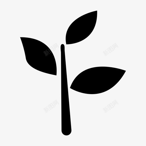 树叶绿色绿色植物图标svg_新图网 https://ixintu.com 树叶 植物 植物和树木 绿色 绿色植物