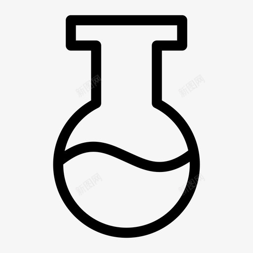 容量瓶化学科学图标svg_新图网 https://ixintu.com 化学 学校展览会 容量瓶 测试 科学