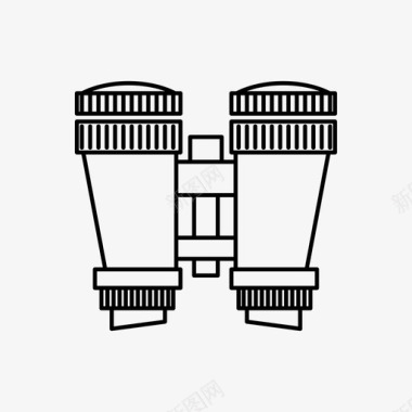 望远镜眼睛视力图标图标