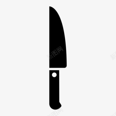 刀菜刀厨师图标图标