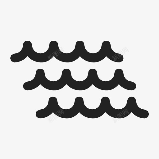 海液体海洋图标svg_新图网 https://ixintu.com 水 河流 海 海洋 液体