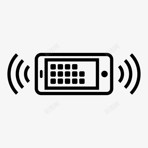 立体声扬声器苹果iphone图标svg_新图网 https://ixintu.com iphone 智能手机 立体声扬声器 苹果 苹果配件 音响