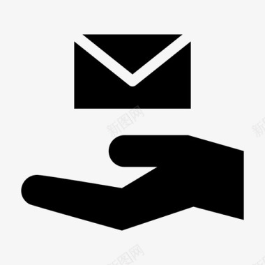 接收电子邮件发送接收图标图标