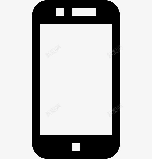 iphone智能手机触摸屏ios工具栏图标字形svg_新图网 https://ixintu.com ios工具栏图标字形 iphone智能手机 触摸屏