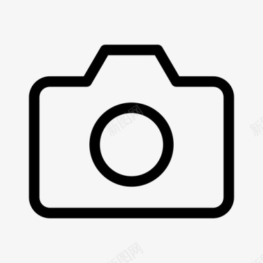 相机相册艺术图标图标