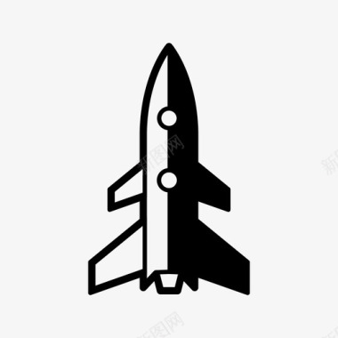 火箭宇航员宇宙飞船图标图标