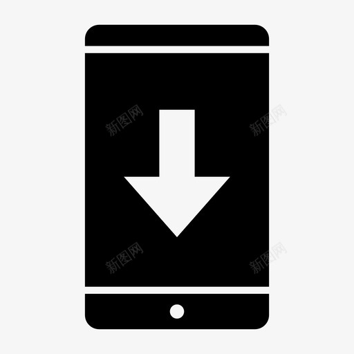 智能手机关机下线图标svg_新图网 https://ixintu.com 下线 下载 导入 智能手机关机