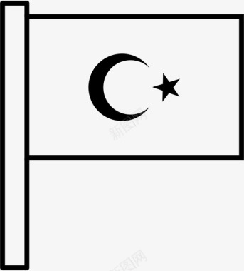 土耳其亚洲国家图标图标