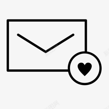 情书电子邮件用户界面元素图标图标
