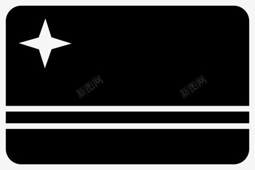 阿鲁巴国家旗帜图标图标