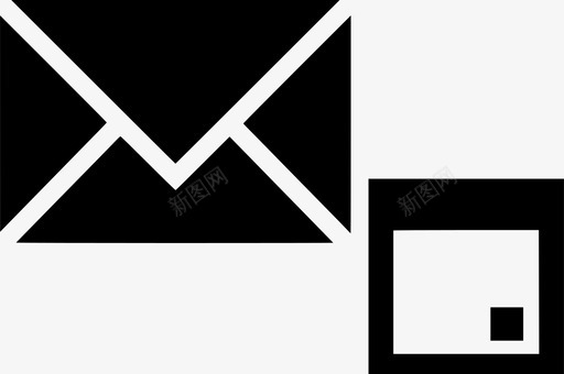 电子邮件日历日期收件箱图标图标