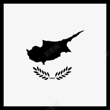 塞浦路斯国家欧洲图标图标