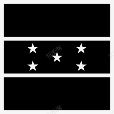 洪都拉斯国家国旗图标图标