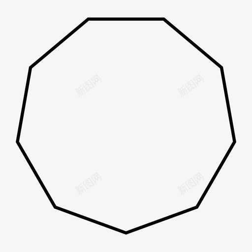 纳米角几何学装饰性图标svg_新图网 https://ixintu.com 几何学 多边形 形状 纳米角 装饰性
