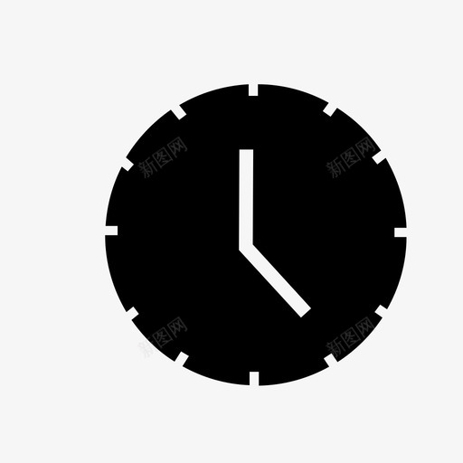 时钟迟到会议图标svg_新图网 https://ixintu.com 会议 日程表 时钟 时间跟踪 秒表 迟到