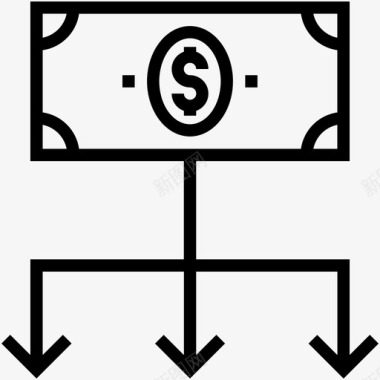 货币分布业务层次结构货币图标图标