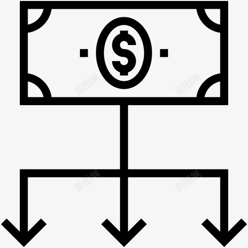 货币分布业务层次结构货币图标svg_新图网 https://ixintu.com 业务层次结构 投资 美元 货币 货币分布 货币层次结构 银行和金融图标